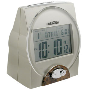 talking clock reizen alarm atomic